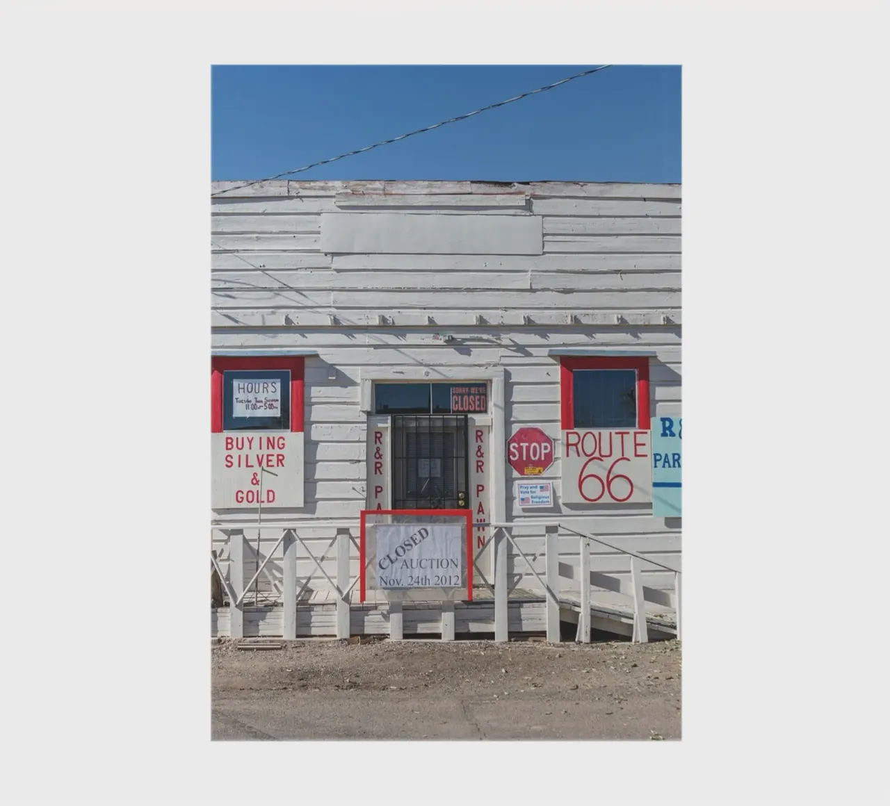 R and R Ash Fork notebook by Dave Hare Photography