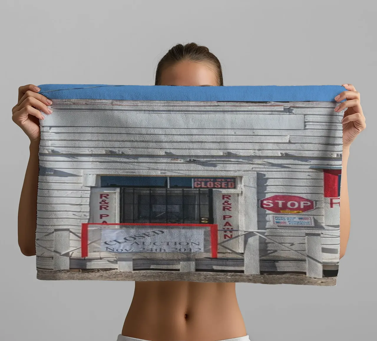 R and R Ash Fork asciugamano da bagno da Dave Hare Photography