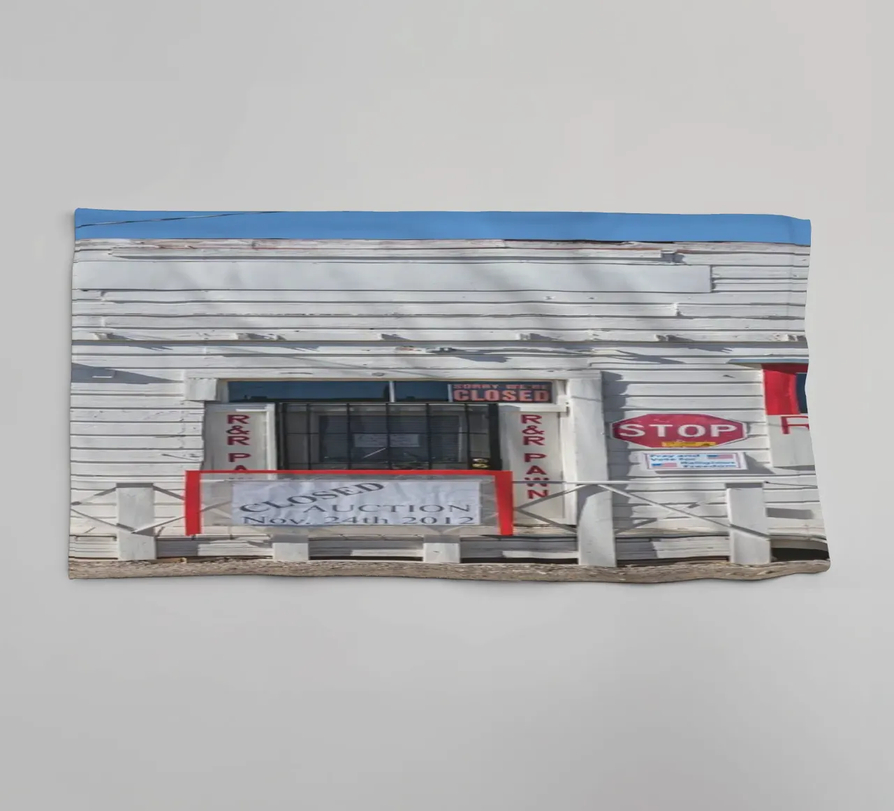 R and R Ash Fork asciugamano da bagno da Dave Hare Photography