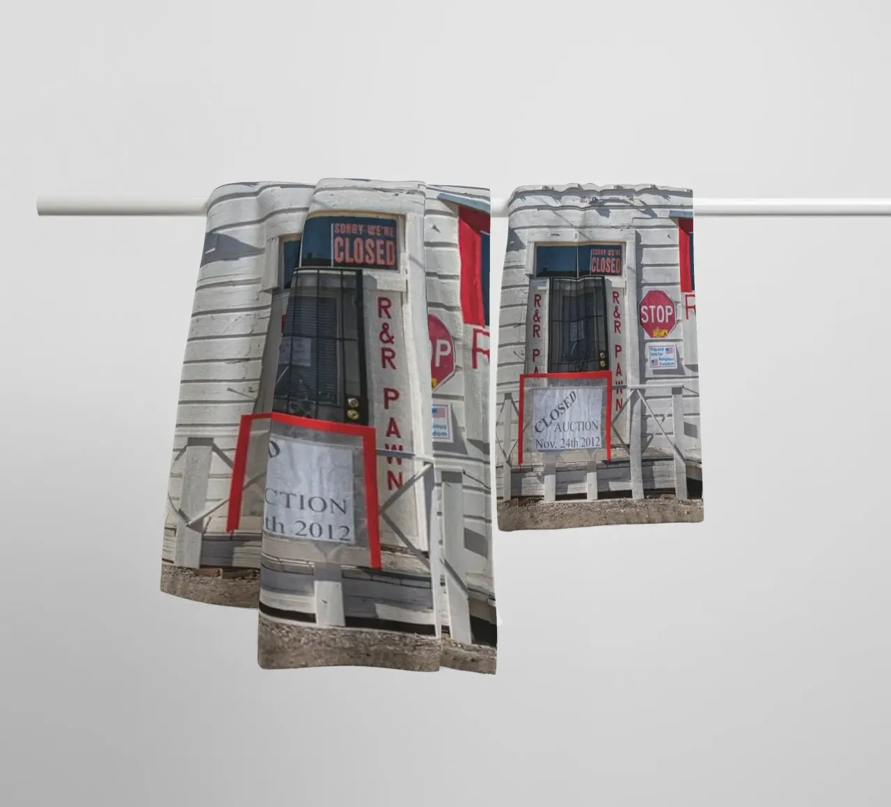 R and R Ash Fork asciugamano da bagno da Dave Hare Photography