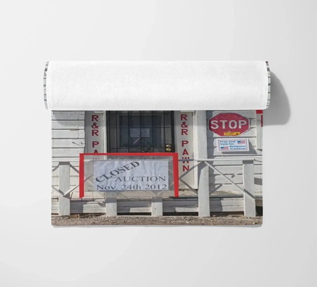 R and R Ash Fork serviette de plage de Dave Hare Photography