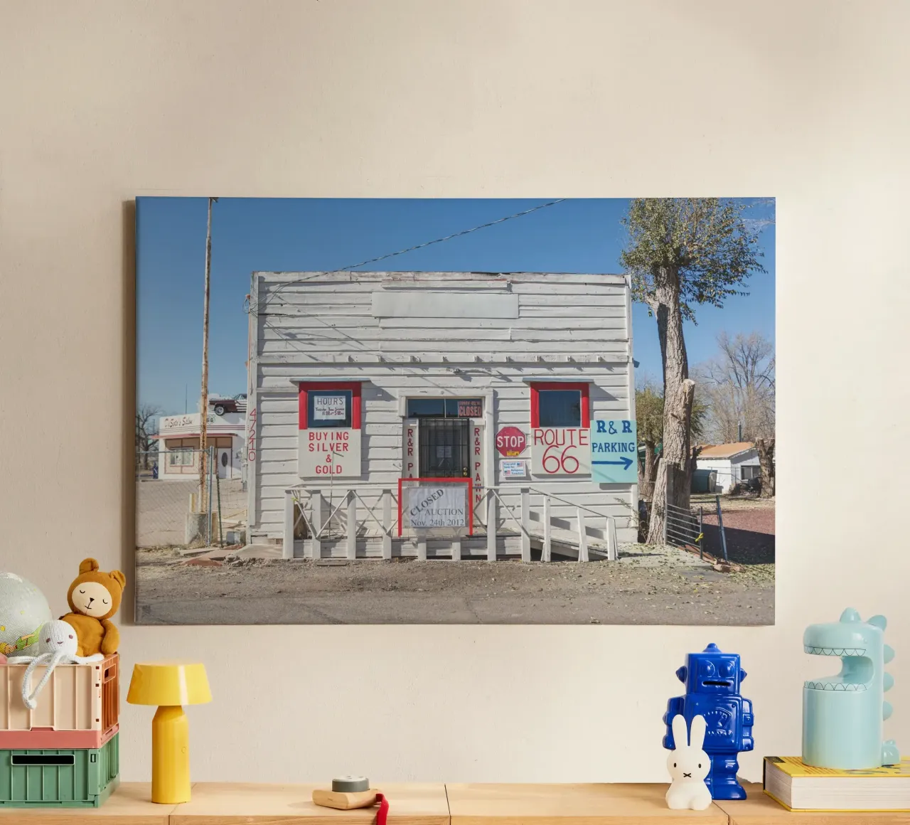 R and R Ash Fork canvas by Dave Hare Photography