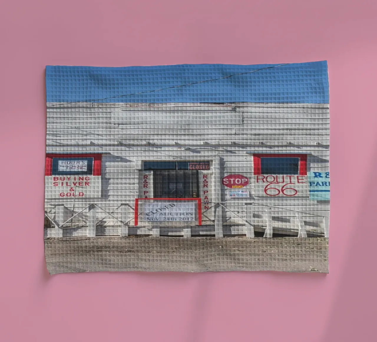 R and R Ash Fork canovaccio da cucina da Dave Hare Photography