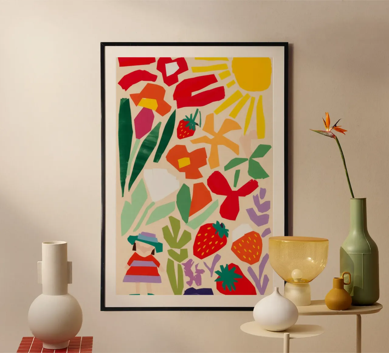 Sunny Garden Parade poster by Zep Layers