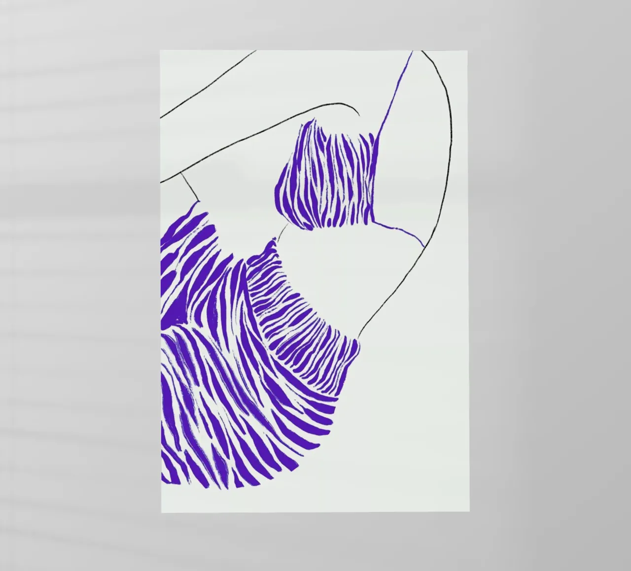 Waves in Silk pellicola backlit da Graphite