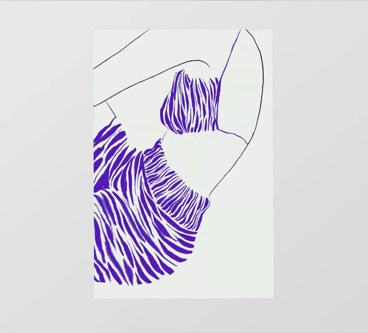 Waves in Silk pellicola backlit da Graphite