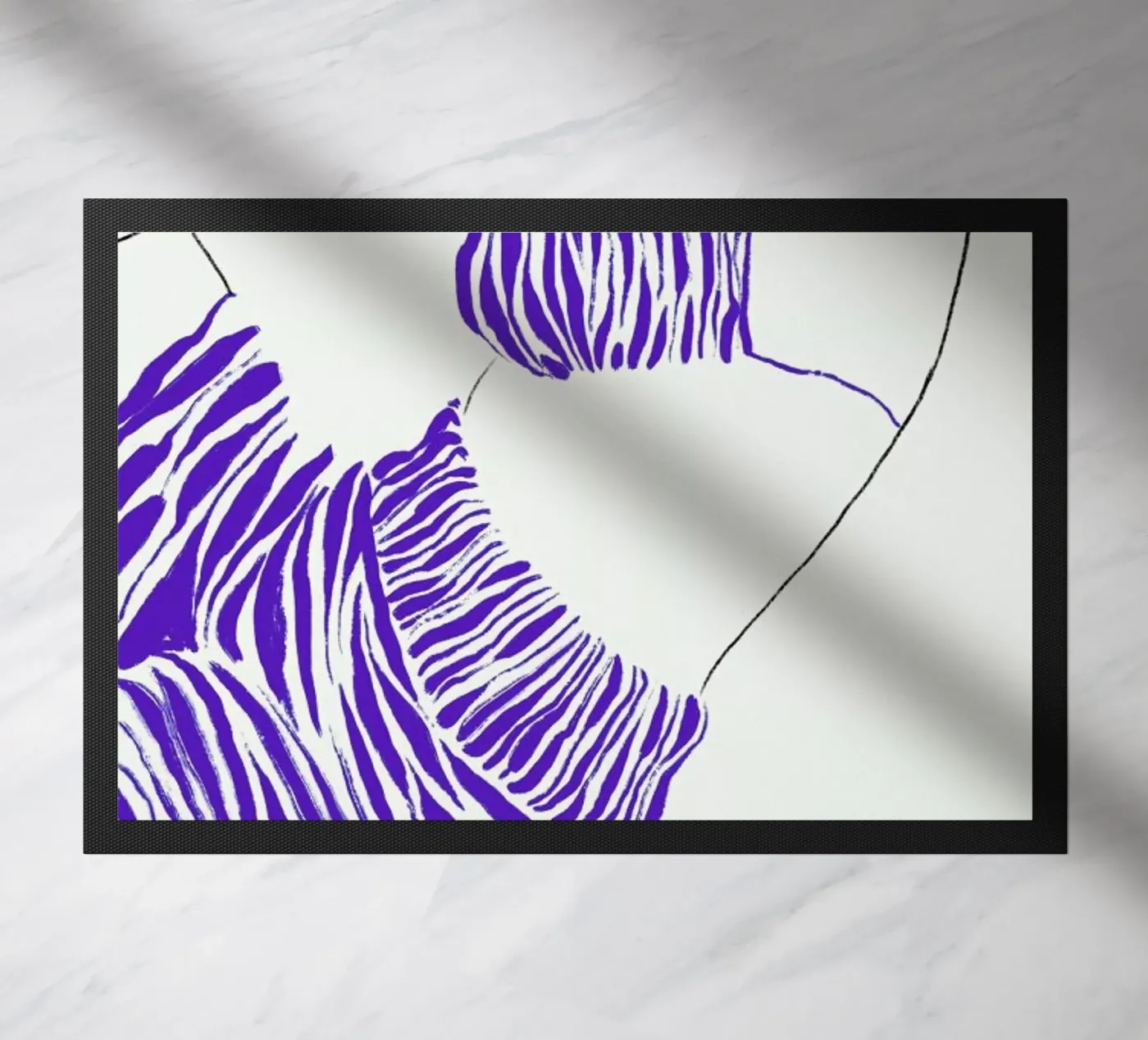 Waves in Silk zerbino da Graphite