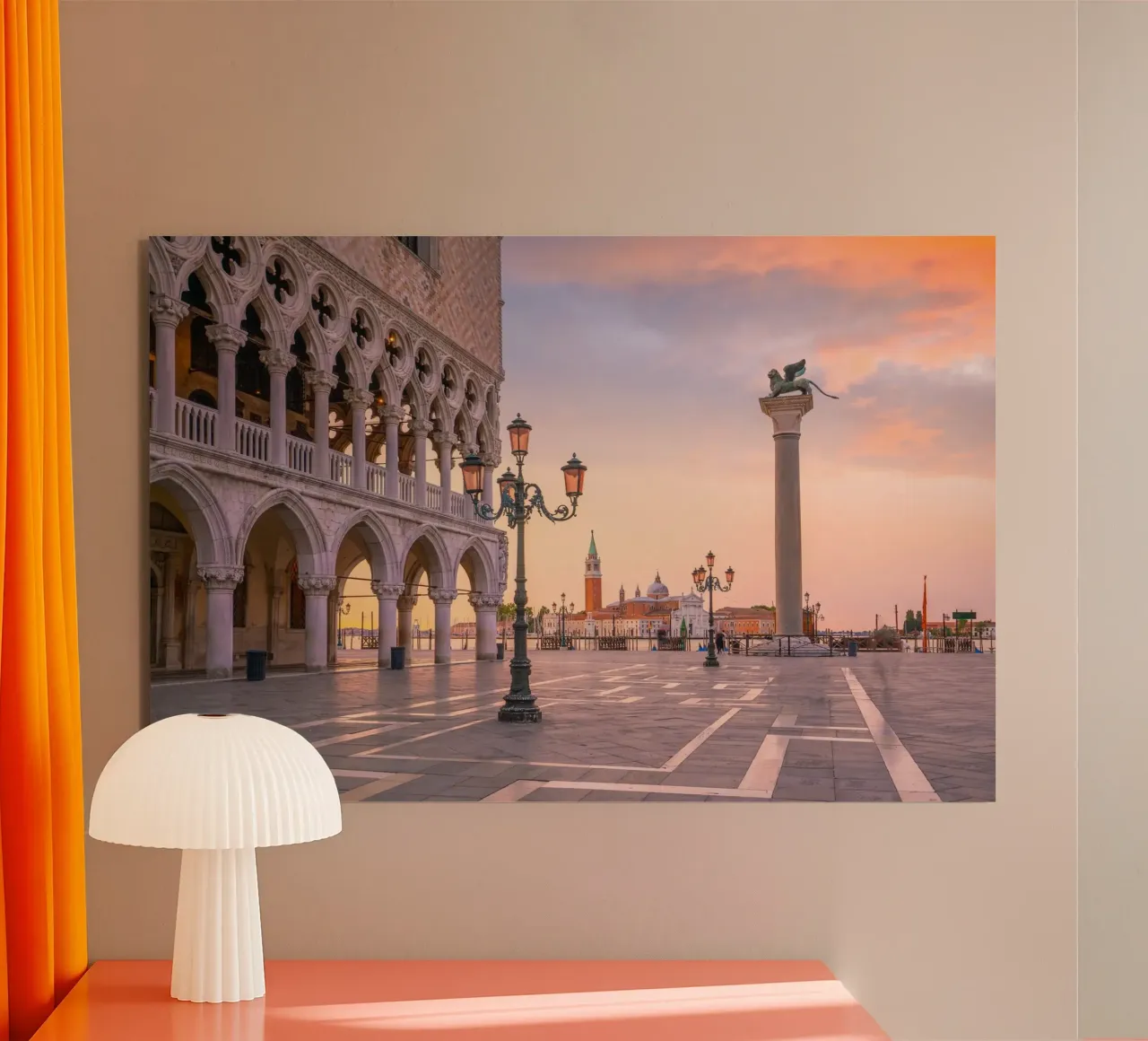 Venezia di velluto alluminio dibond da PhotoVibe Decor