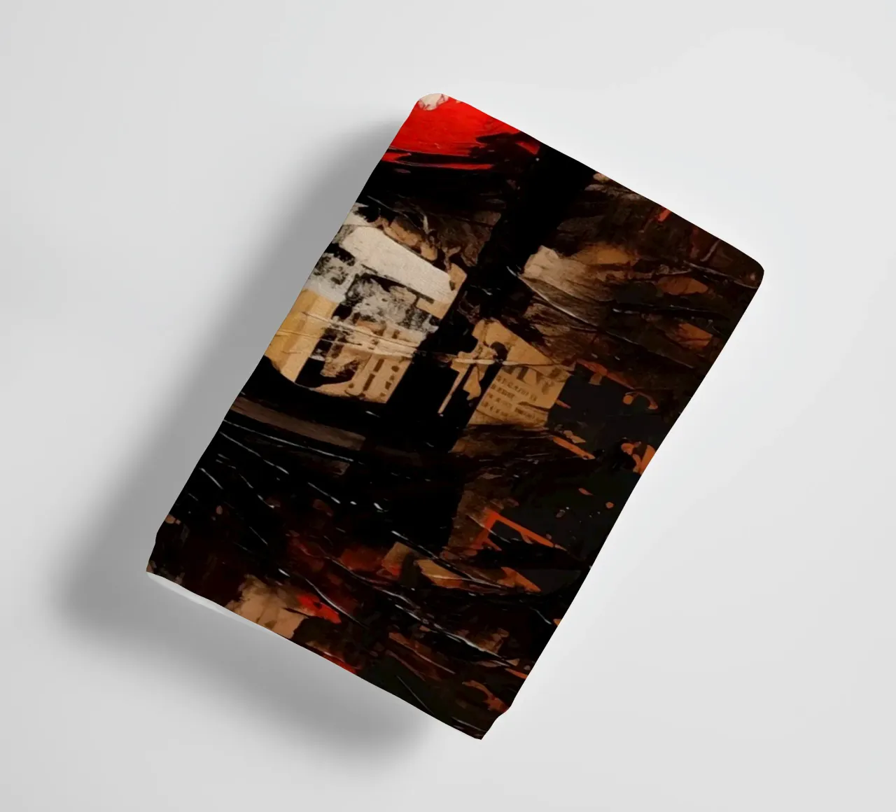 Abstract vrouwen gezicht badhanddoek van Imagine