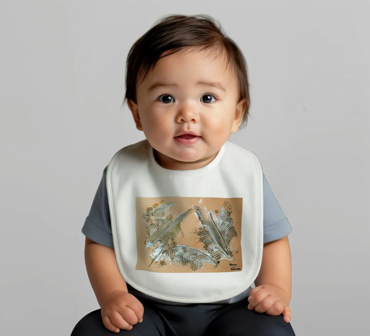 MESSAGE FROM THE HEART 33 bavaglino da Thierry Vobmann Abstract painting