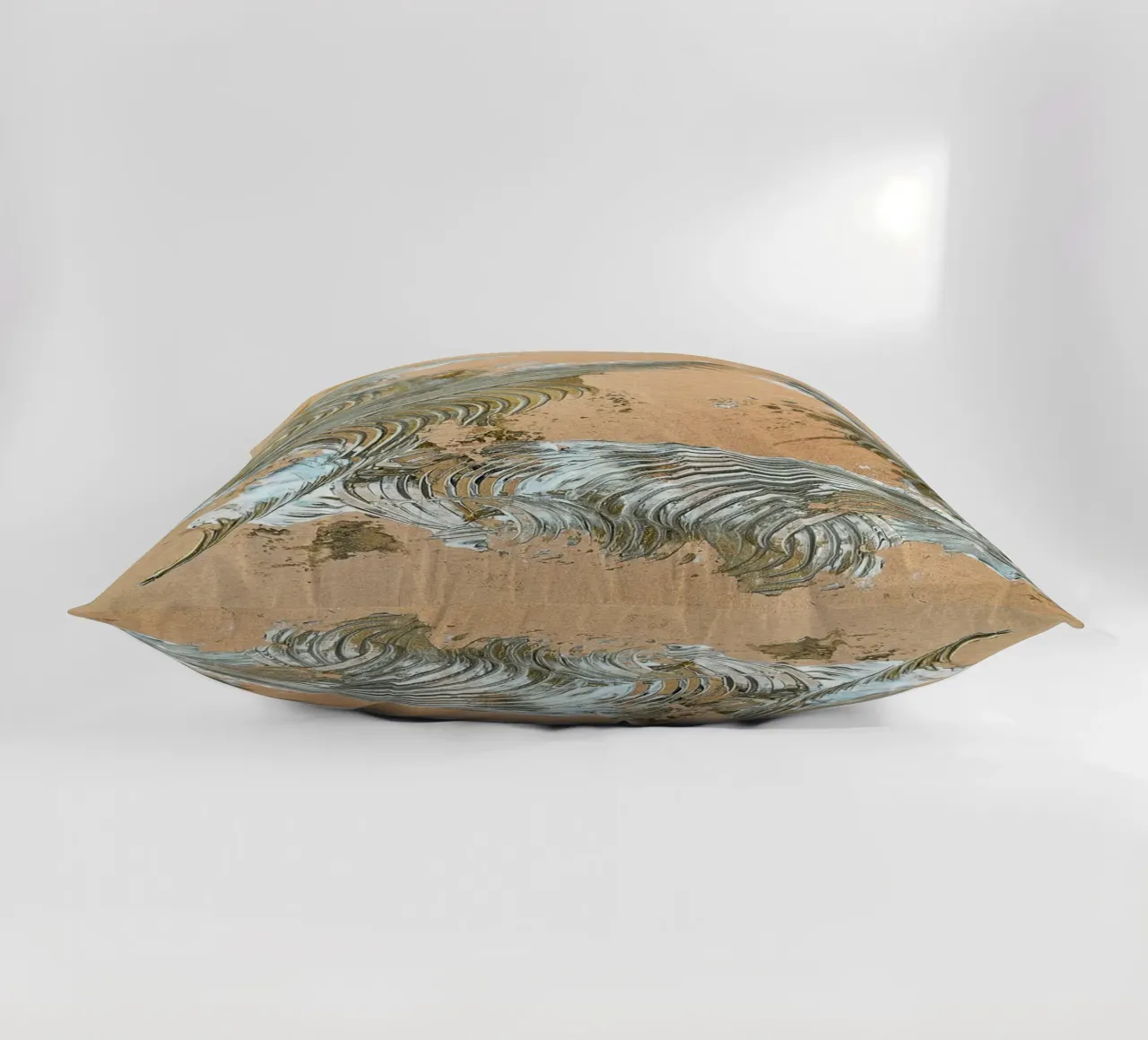 MESSAGE FROM THE HEART 33 cuscino da Thierry Vobmann Abstract painting