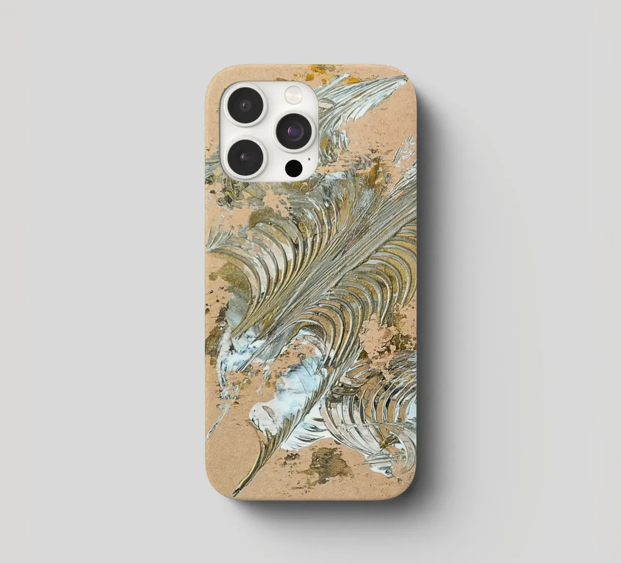 MESSAGE FROM THE HEART 33 cover iphone da Thierry Vobmann Abstract painting