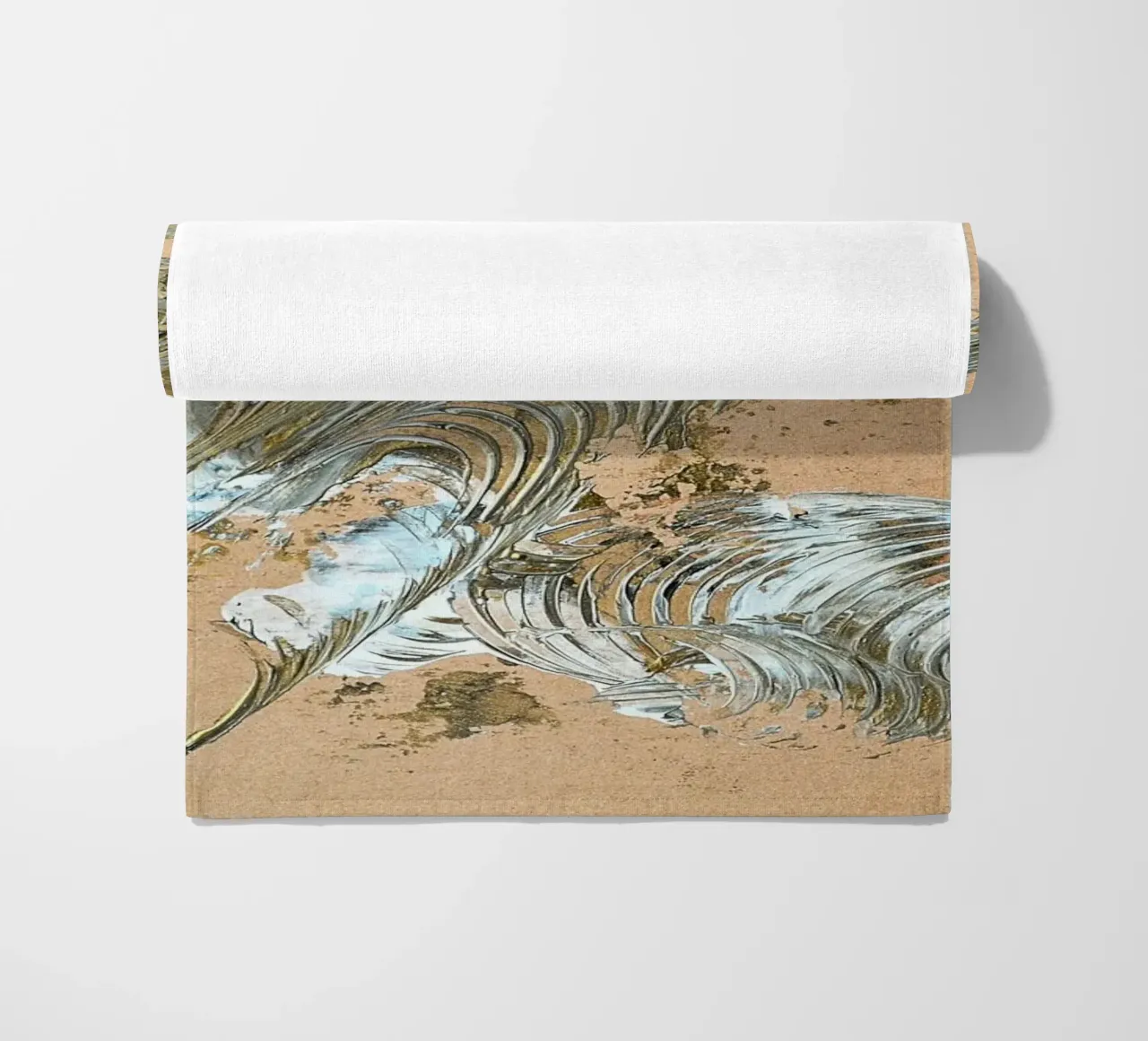 MESSAGE FROM THE HEART 33 telo mare da Thierry Vobmann Abstract painting