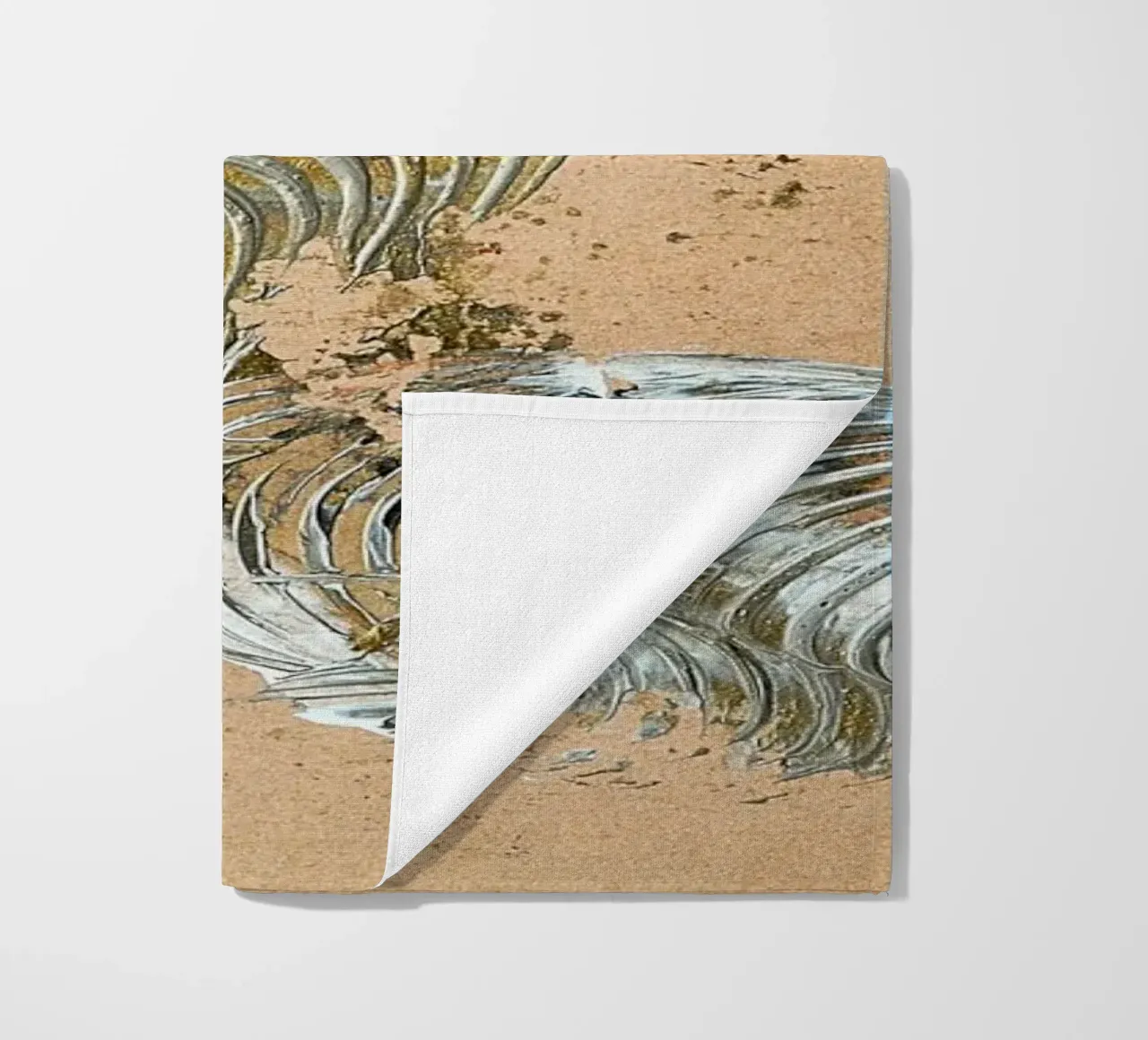 MESSAGE FROM THE HEART 33 telo mare da Thierry Vobmann Abstract painting