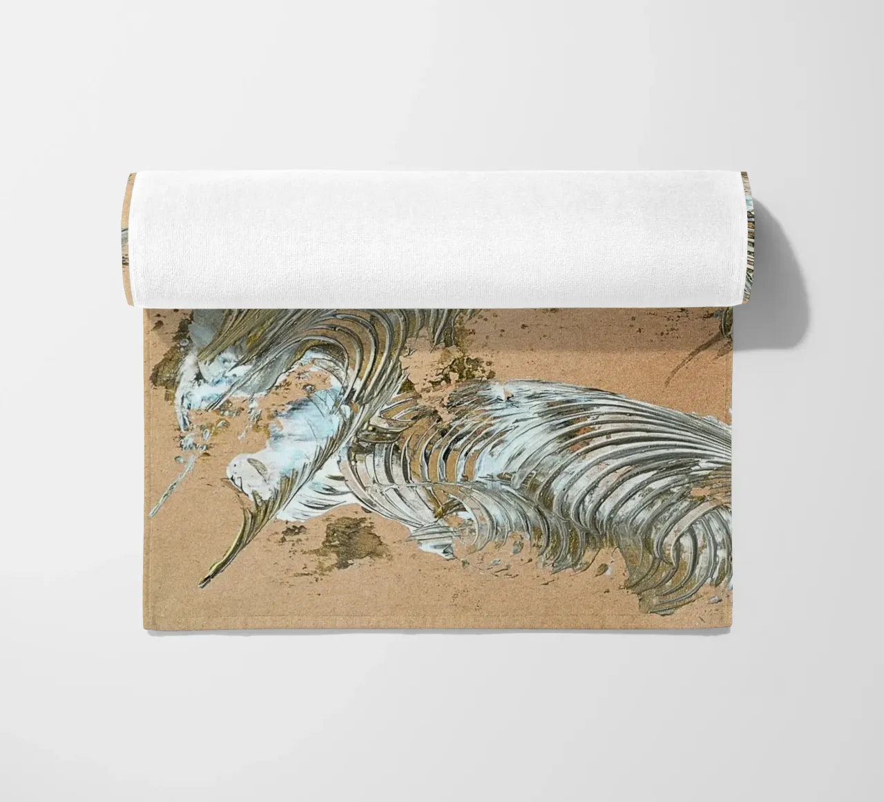 MESSAGE FROM THE HEART 33 telo mare da Thierry Vobmann Abstract painting