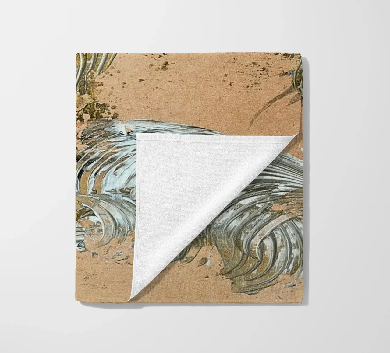 MESSAGE FROM THE HEART 33 telo mare da Thierry Vobmann Abstract painting