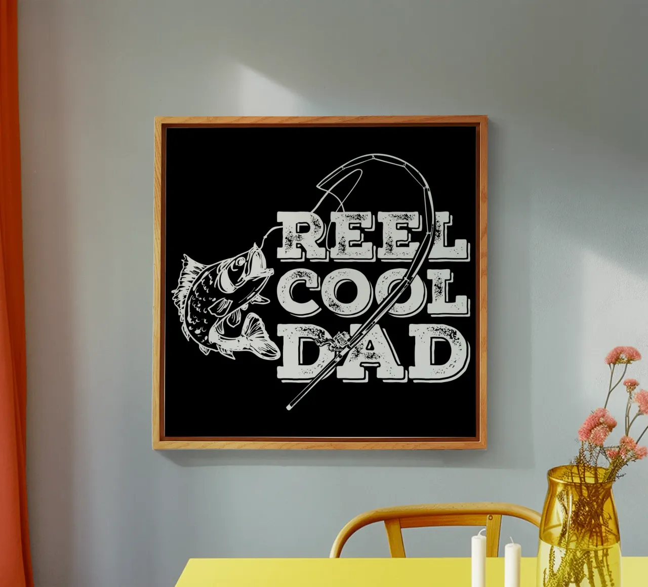Echte coole vader acryl van EDMPROJECT