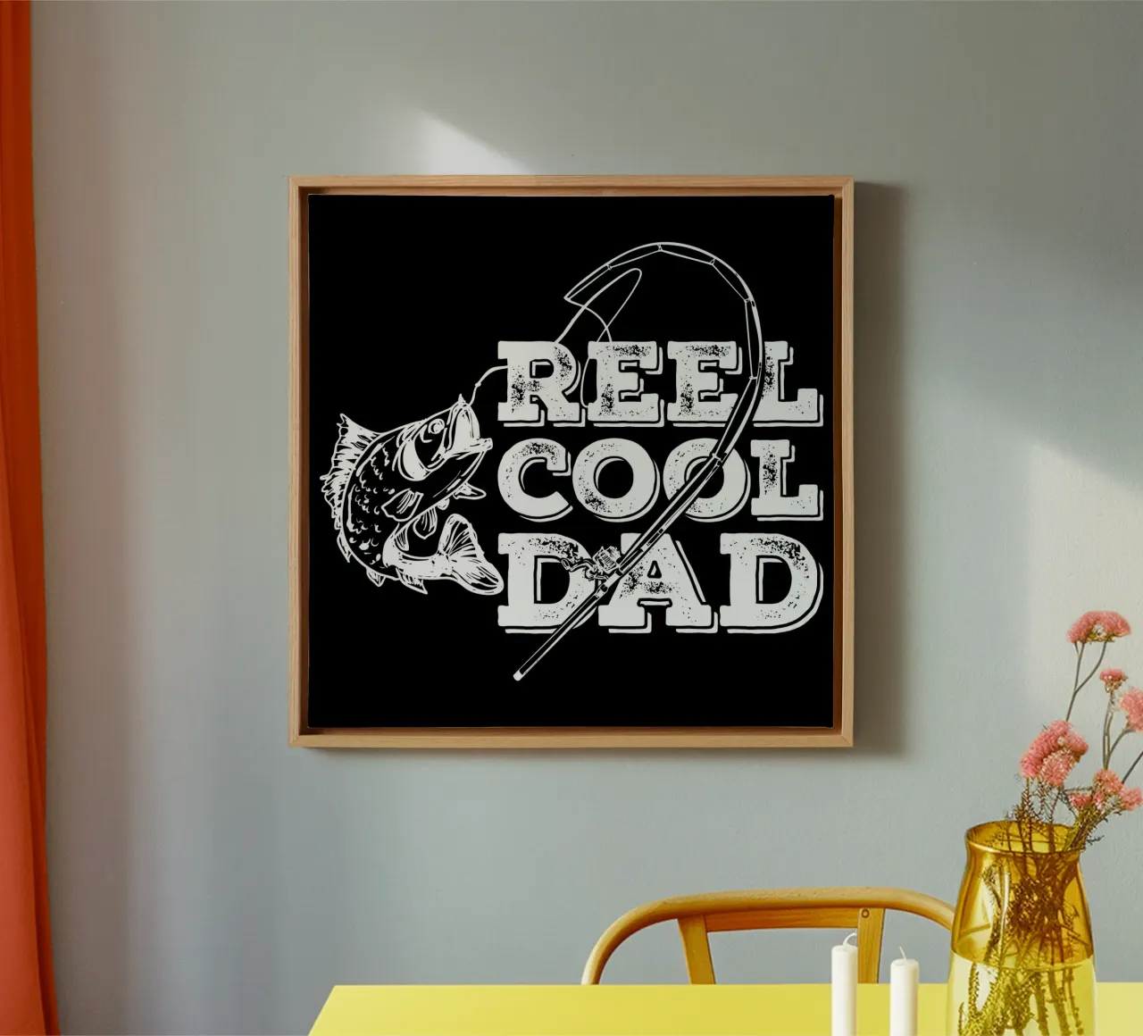 Echte coole vader canvas van EDMPROJECT
