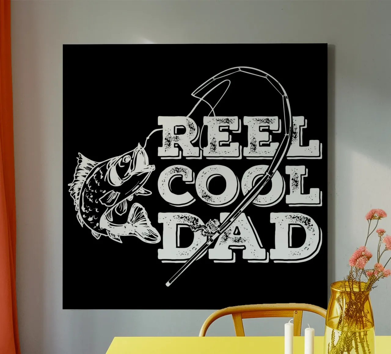 Echte coole vader canvas van EDMPROJECT
