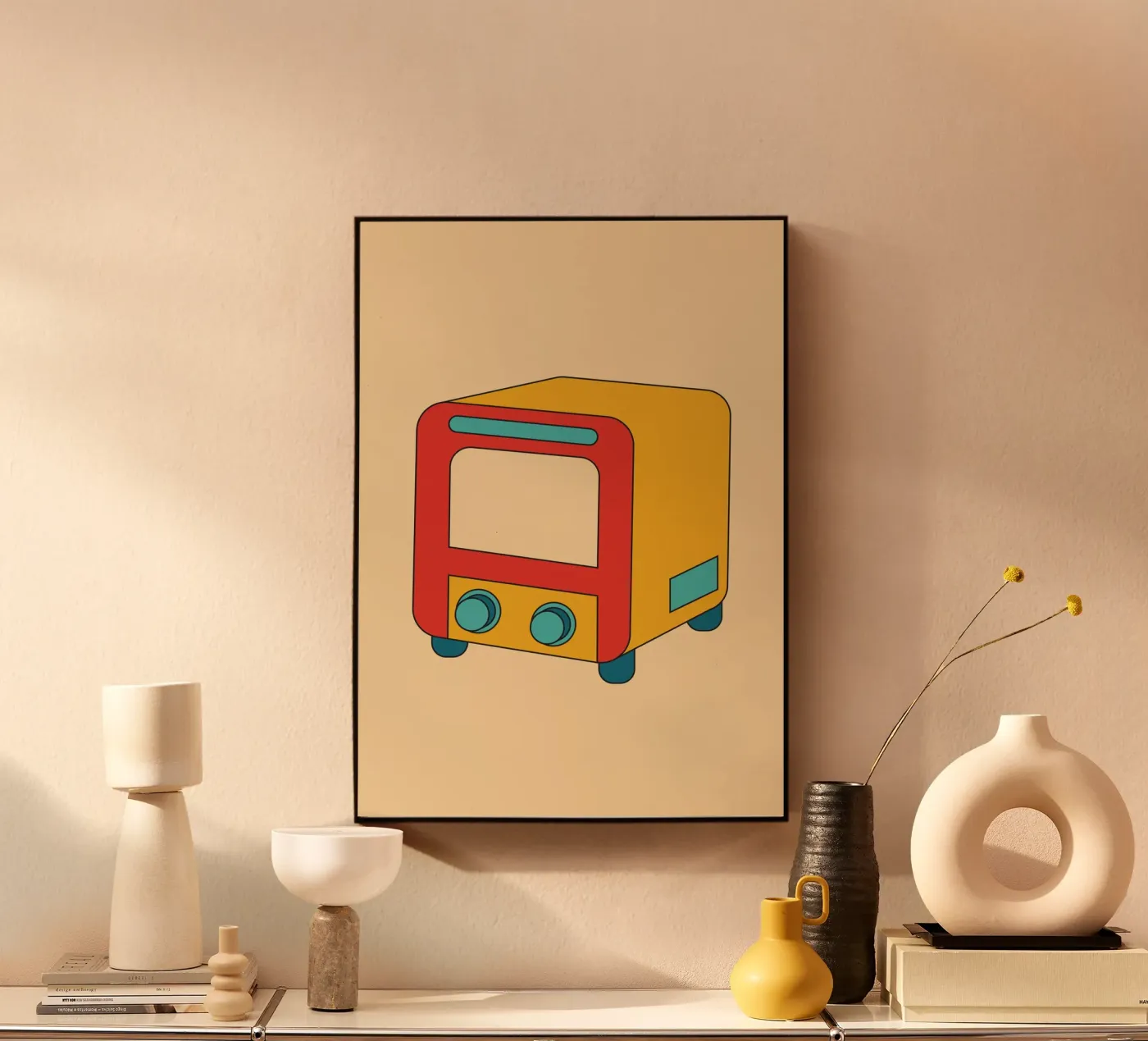 Oven Retro Old plexiglass da galihstudio