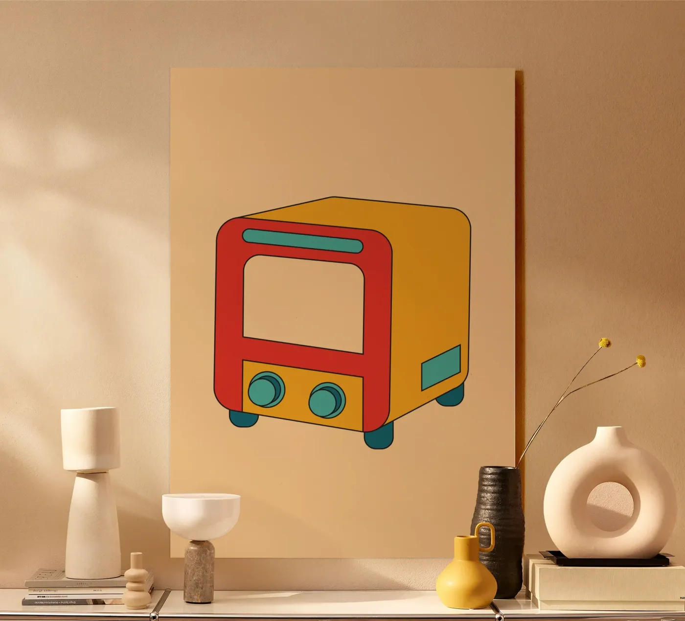 Oven Retro Old plexiglass da galihstudio