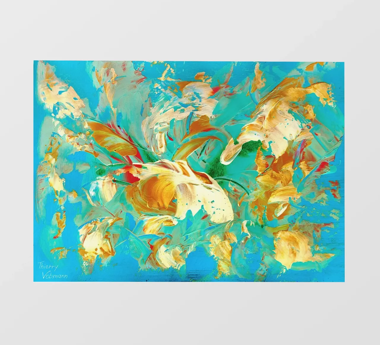 IDEAL GIFT 19 invers pellicola backlit da Thierry Vobmann Abstract painting