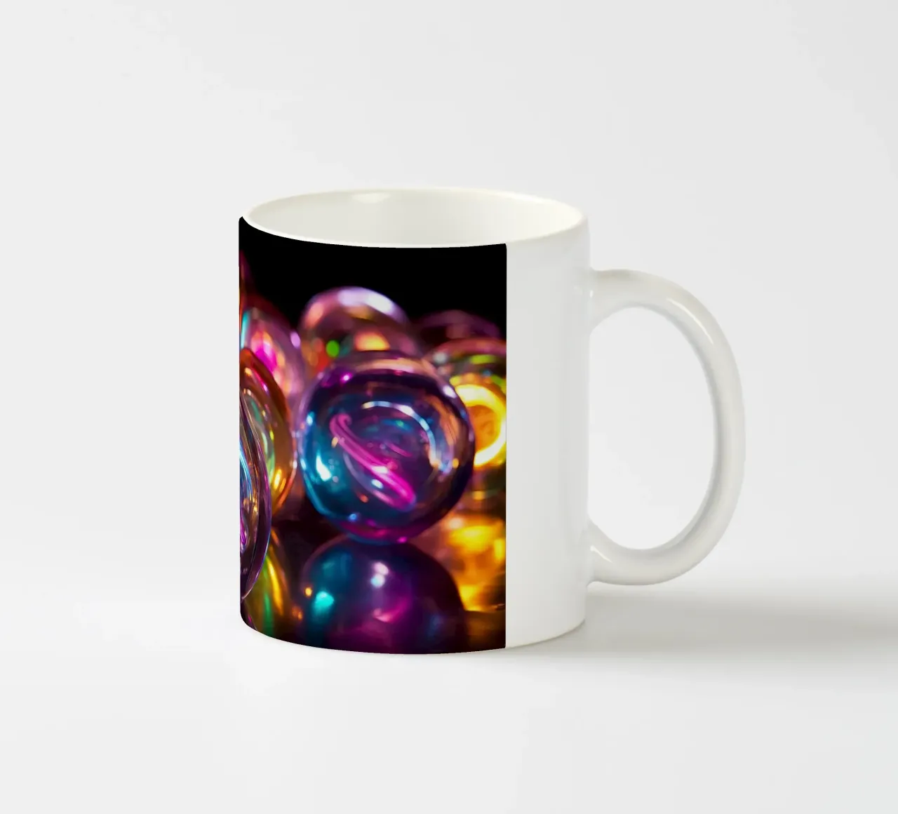 Biglie al neon tazza in ceramica da Imagine