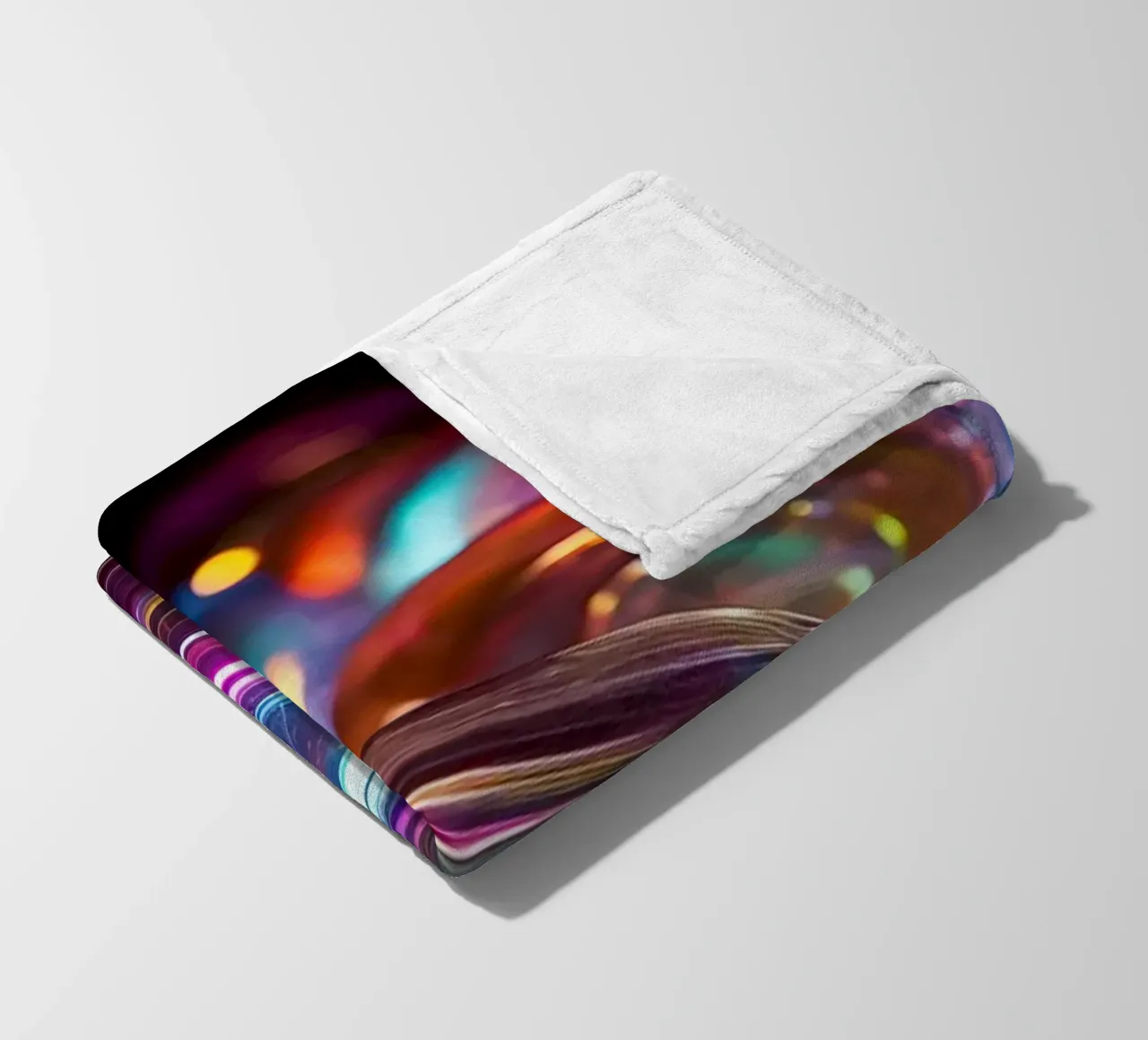 Biglie al neon coperta in pile da Imagine