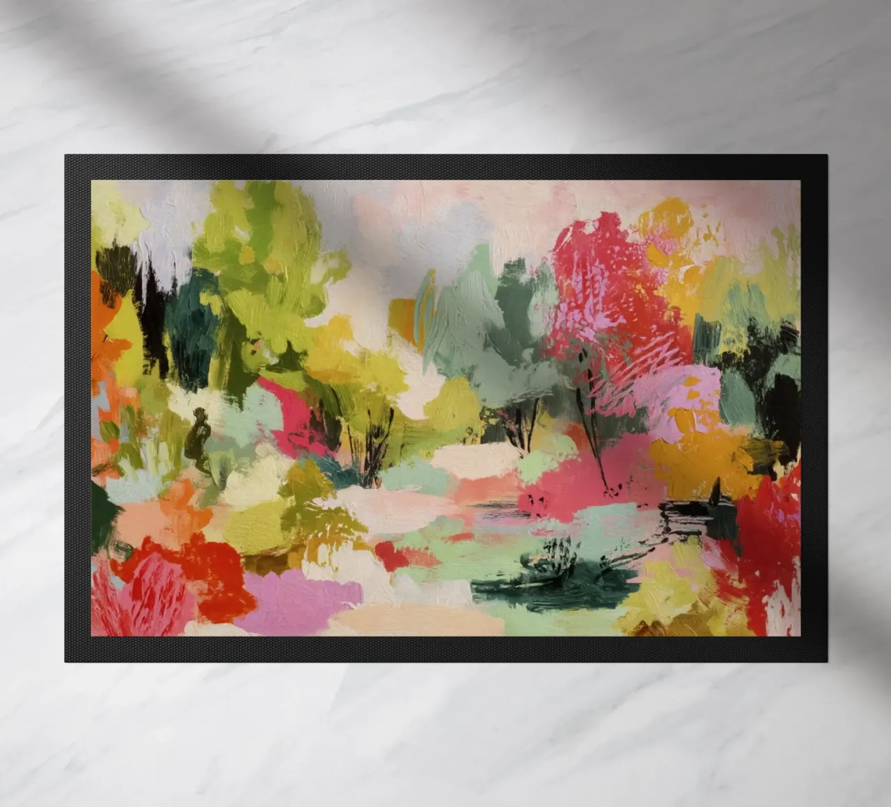 Scena dinamica e colorata di alberi del bosco zerbino da Modern Muse