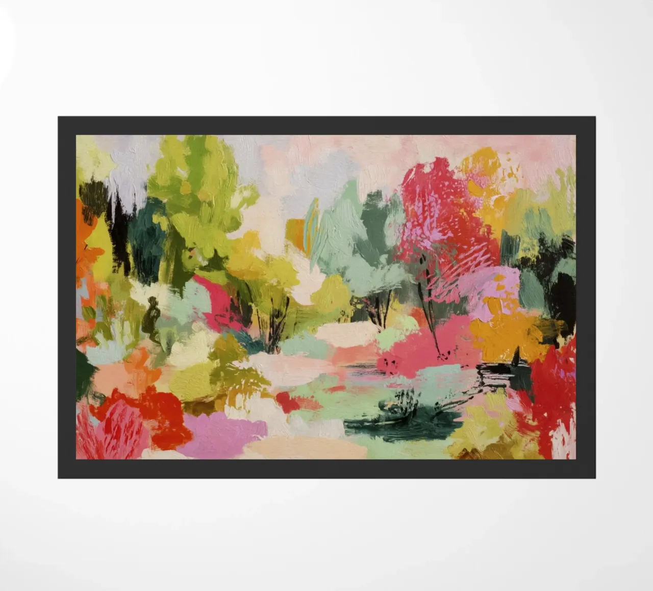 Scena dinamica e colorata di alberi del bosco zerbino da Modern Muse