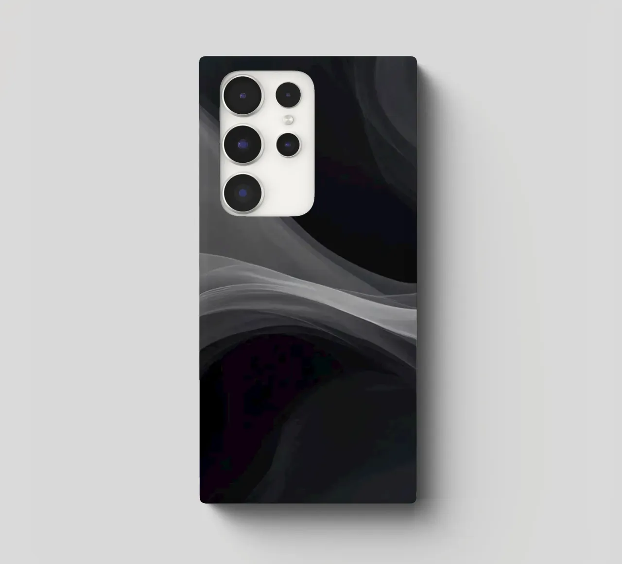Dynamic swirls of smoke create an abstract background for mo samsung phone case by DesignDoodle