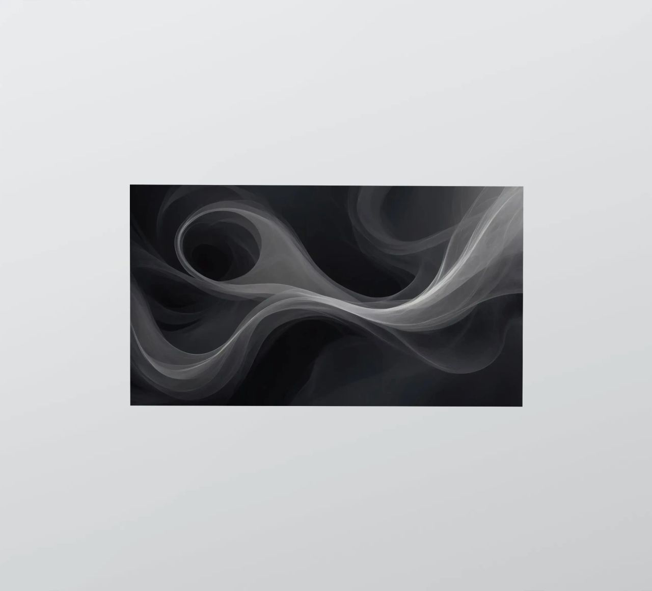 Vortici dinamici di fumo creano uno sfondo astratto per il mondo del lavoro. adesivo da DesignDoodle