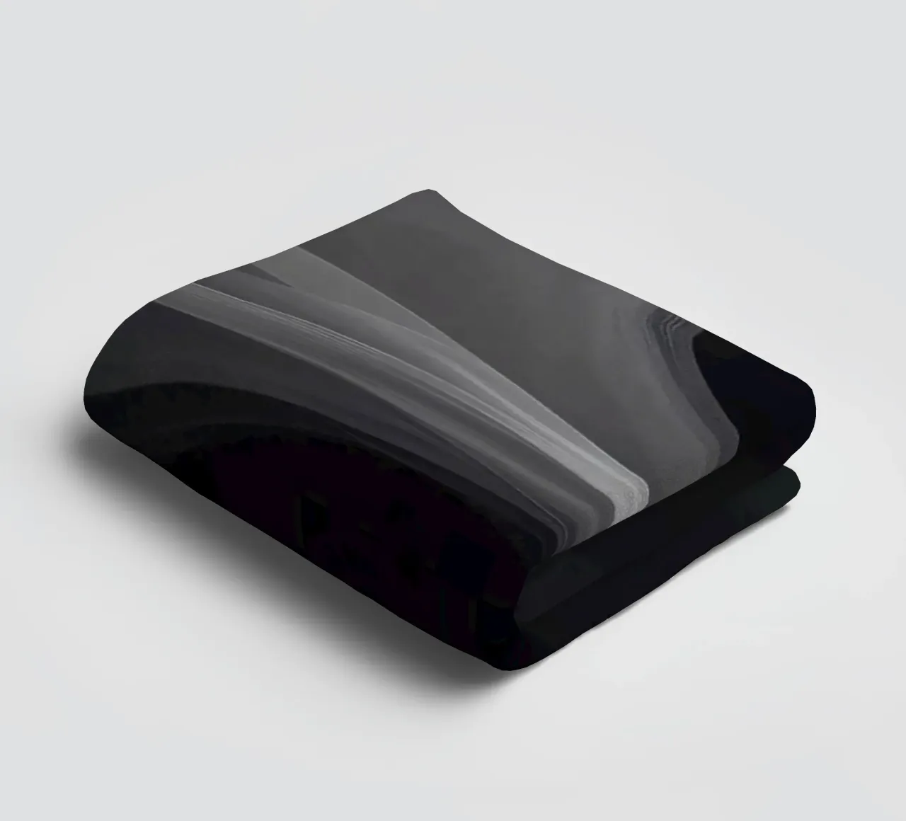 Des tourbillons de fumée dynamiques créent un arrière-plan abstrait pour le mo serviette de bain de DesignDoodle