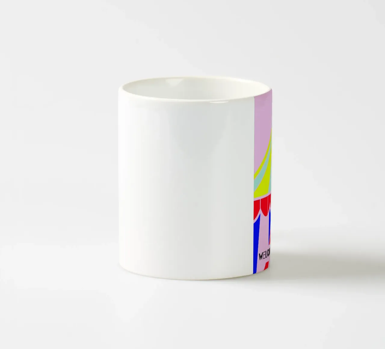 Welcome to my circus tazza in ceramica da maramirage