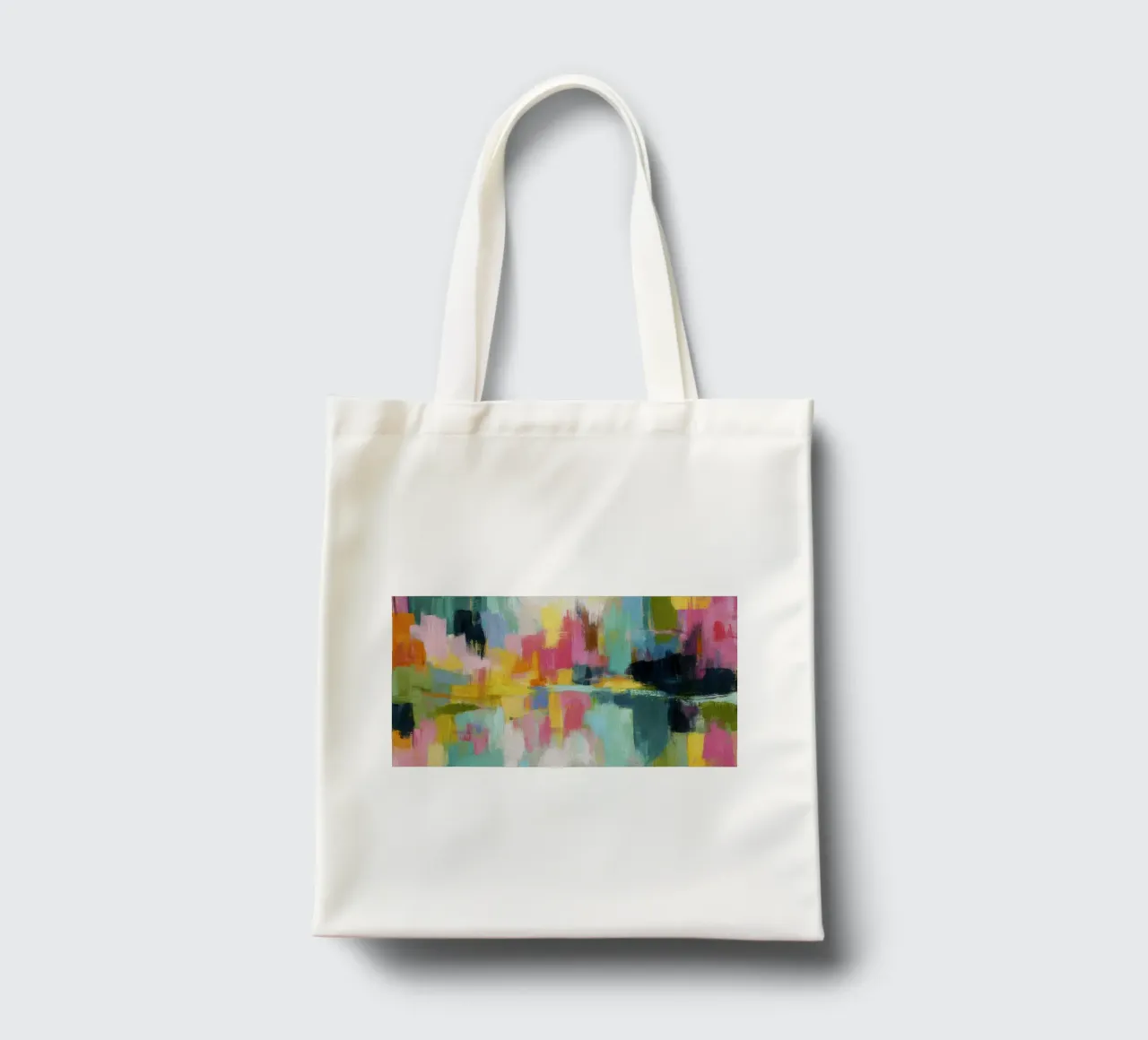 Summer Radiant Color Blocks tote bag by Modern Muse