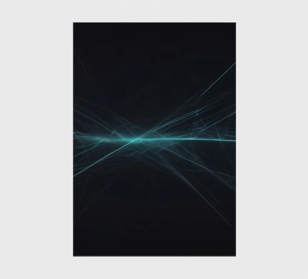 Dynamic abstract background with vibrant lines and dark art notebook by DesignDoodle