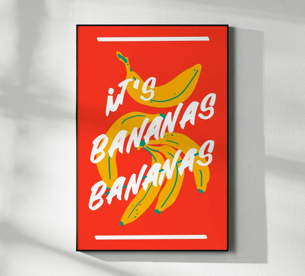 Banana plexiglass da Mariery Young