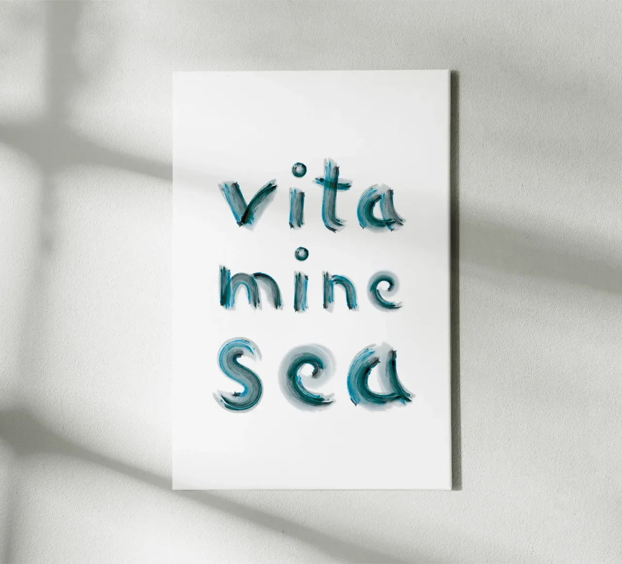 Vitamine Sea Leinwand von pierosvisuals