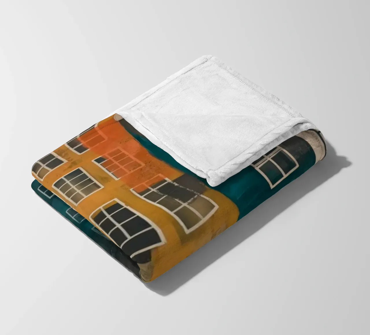 Vita di città coperta in pile da Imagine