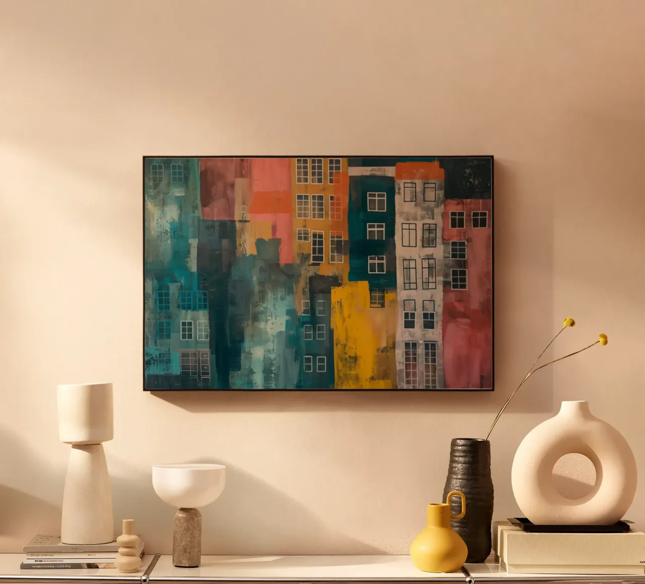 City life alu-dibond by Imagine
