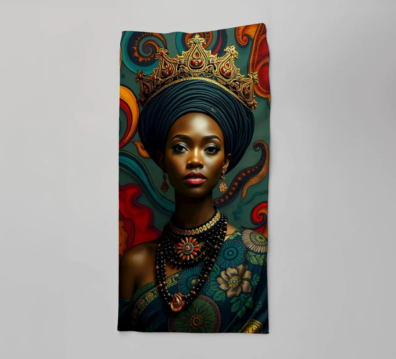 Regina africana asciugamano da bagno da Anita's Dream