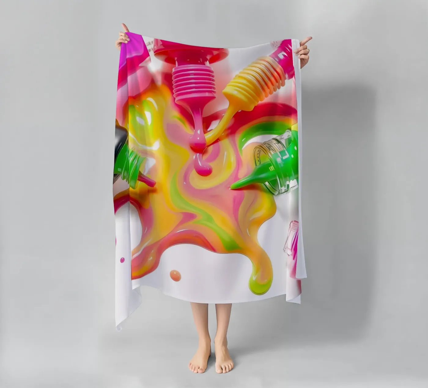 Splash! beach towel by Anita's Dream