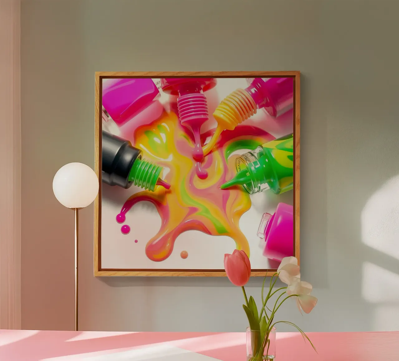 Platsch! Acryl-Glas von Anita's Dream