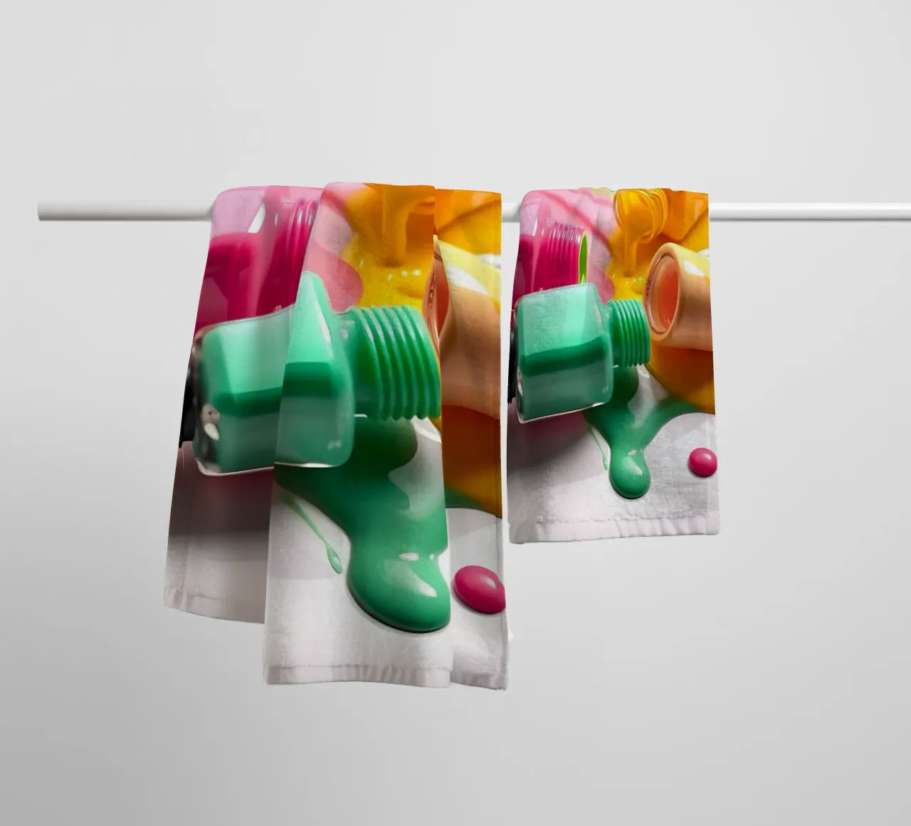 Polish Mess towel by Anita's Dream