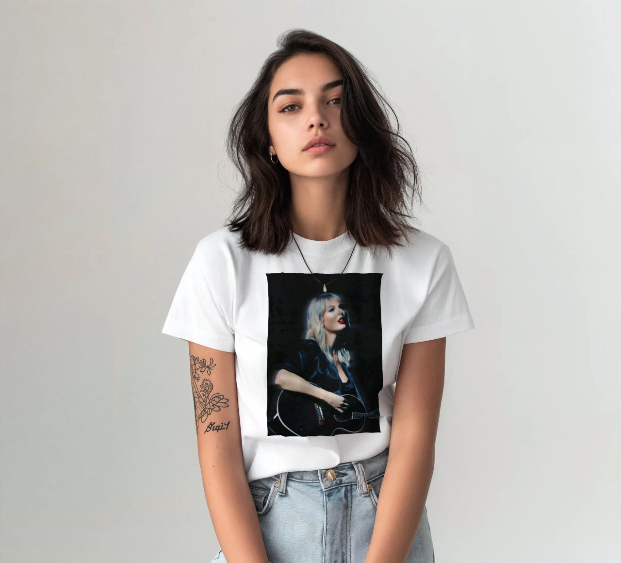 Taylor Swift t-shirt da Low poly art