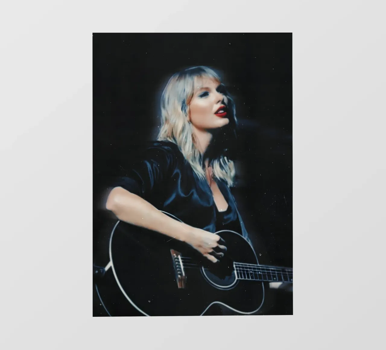 Taylor Swift pellicola backlit da Low poly art