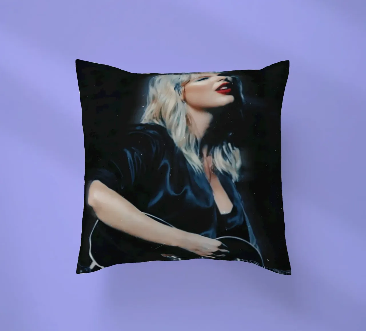Taylor Swift cojín de Low poly art