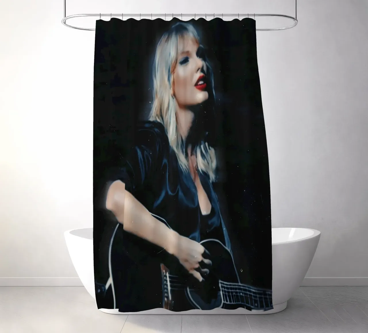 Taylor Swift tenda da doccia da Low poly art