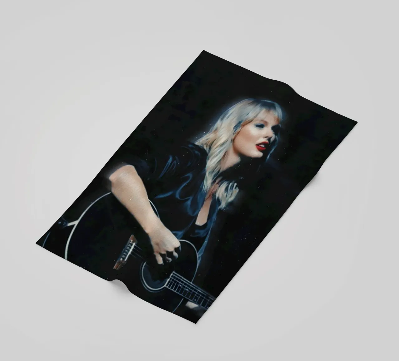 Taylor Swift toalla de playa de Low poly art