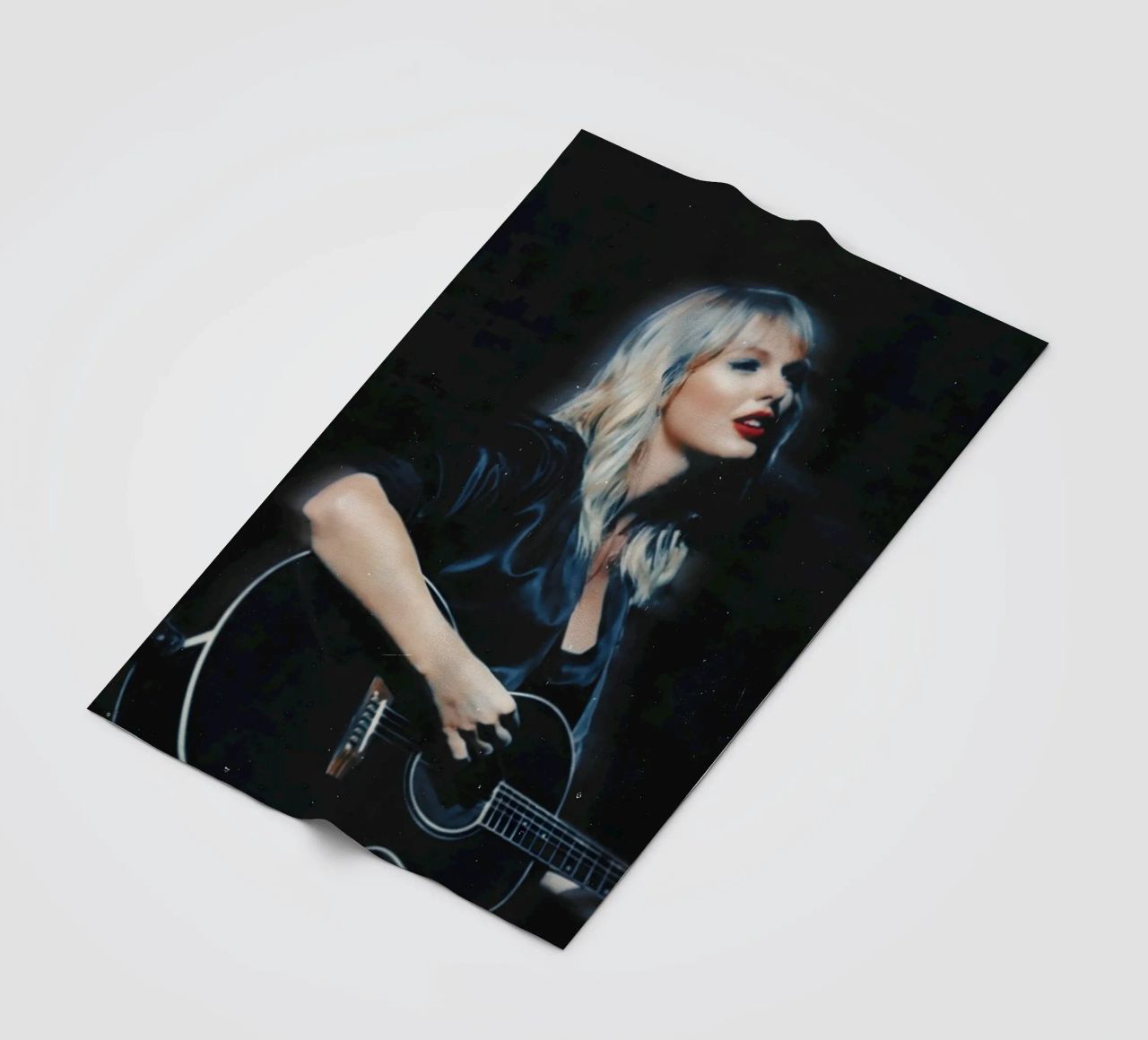 Taylor Swift coperta in pile da Low poly art